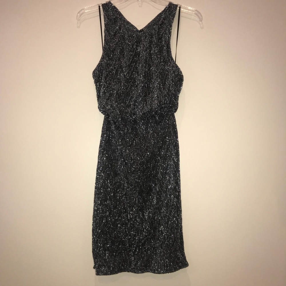 Shiny evening dress